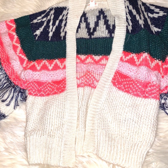 Cat & Jack Girls Cardigan Afghan 6x - Picture 6 of 10